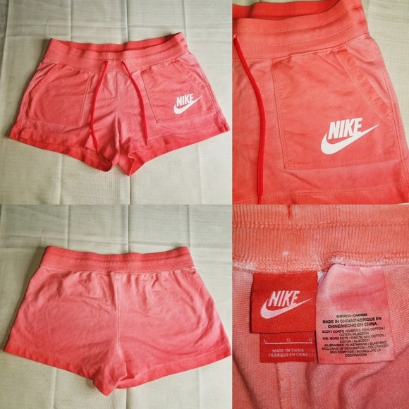 Nike Pants - Nike Air Bold Vintage Pink Women's Shorts Large